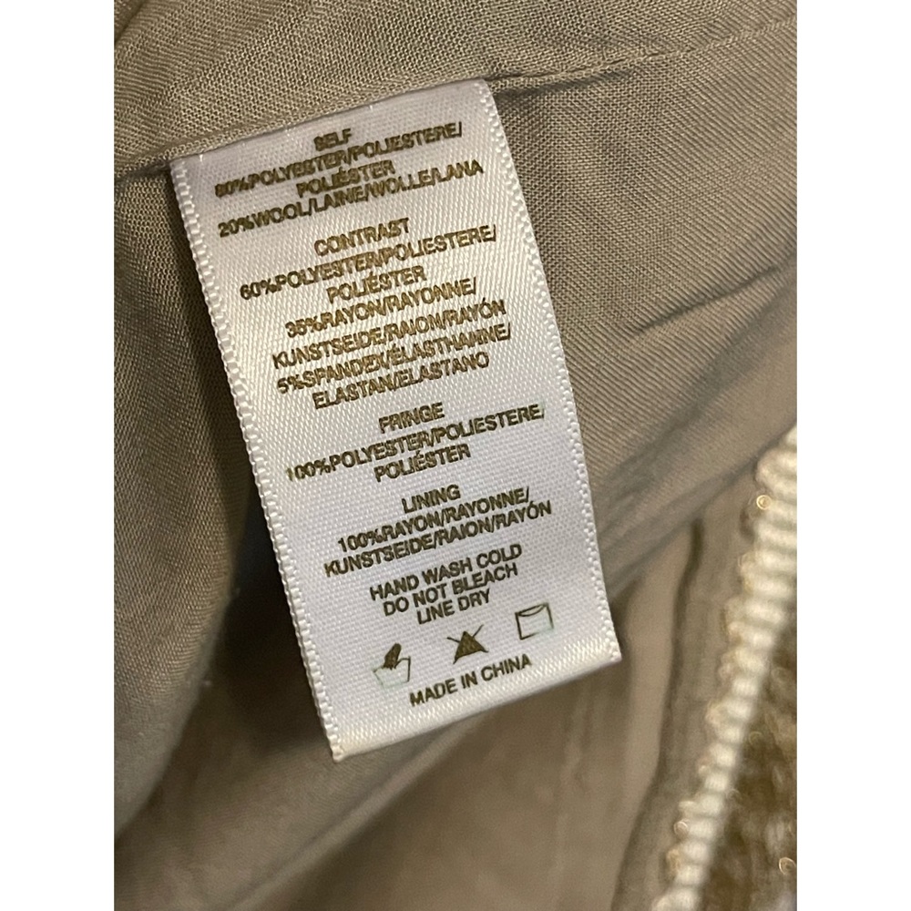 Anthropologie Sunday in Brooklyn Gold Fringe Top - Picture 8 of 8